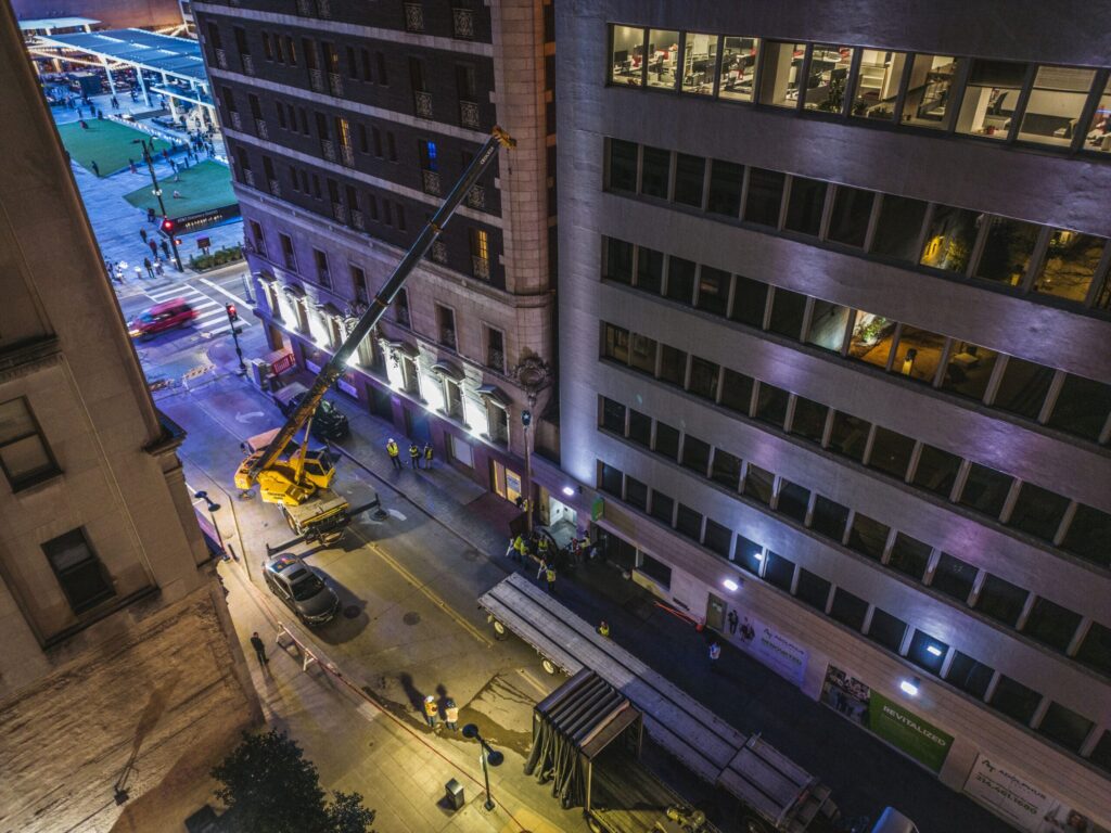 historic hotel job site